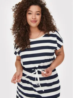 ONLY CARMAKOMA Vestito Da Giorno April 15259412 Blu Scuro Regular Fit -Offerta economica Guess || Calvin Klein Jeans || Vero Moda only carmakoma vestito da giorno april 15259412 blu scuro regular fit 3