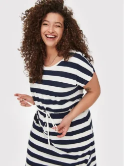 ONLY CARMAKOMA Vestito Da Giorno April 15259412 Blu Scuro Regular Fit -Offerta economica Guess || Calvin Klein Jeans || Vero Moda only carmakoma vestito da giorno april 15259412 blu scuro regular fit 4