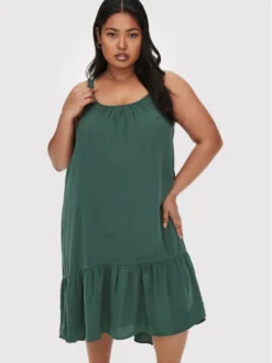 ONLY CARMAKOMA Vestito Estivo Paello 15261515 Verde Regular Fit -Offerta economica Guess || Calvin Klein Jeans || Vero Moda only carmakoma vestito estivo paello 15261515 verde regular fit 4