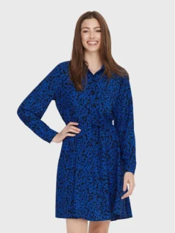 ONLY Vestito Chemisier Cecilia 15275243 Blu Scuro Regular Fit