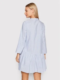 ONLY Vestito Chemisier Ditte 15198487 Blu Regular Fit -Offerta economica Guess || Calvin Klein Jeans || Vero Moda only vestito chemisier ditte 15198487 blu regular fit 2