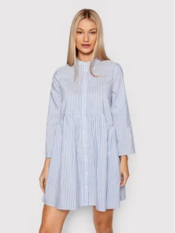 ONLY Vestito Chemisier Ditte 15198487 Blu Regular Fit