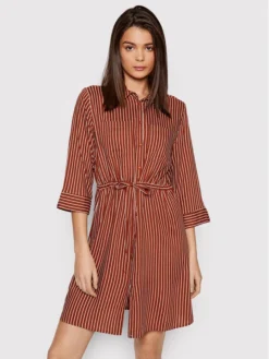 ONLY Vestito Chemisier Tamari 15185738 Marrone Regular Fit