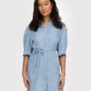 ONLY Vestito Di Jeans Candice 15258997 Blu Regular Fit