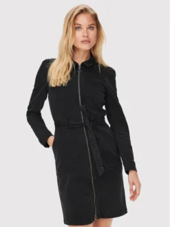 ONLY Vestito Di Jeans New 15250084 Nero Regular Fit -Offerta economica Guess || Calvin Klein Jeans || Vero Moda only vestito di jeans new 15250084 nero regular fit 3