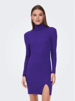 ONLY Vestito Di Maglia Frida 15267977 Viola Slim Fit