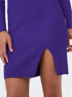 ONLY Vestito Di Maglia Frida 15267977 Viola Slim Fit -Offerta economica Guess || Calvin Klein Jeans || Vero Moda only vestito di maglia frida 15267977 viola slim fit 4