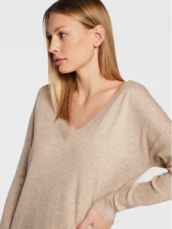 ONLY Vestito Di Maglia Ibi 15259112 Beige Regular Fit -Offerta economica Guess || Calvin Klein Jeans || Vero Moda only vestito di maglia ibi 15259112 beige regular fit 3