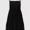 ONLY Vestito Estivo Ann 15262379 Nero Regular Fit