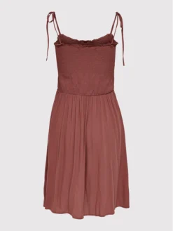 ONLY Vestito Estivo Annika 15193884 Marrone Slim Fit -Offerta economica Guess || Calvin Klein Jeans || Vero Moda only vestito estivo annika 15193884 marrone slim fit 5