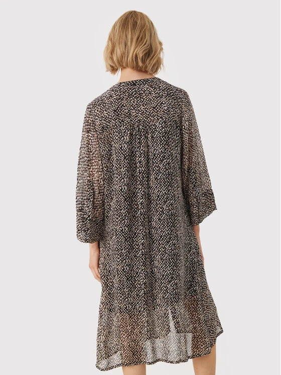 Part Two Vestito Chemisier Oliva 30306964 Marrone Regular Fit 3 Part Two Vestito Chemisier Oliva 30306964 Marrone Regular Fit - immagine 3