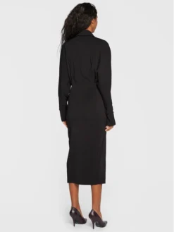 Patrizia Pepe Vestito Chemisier 2A2453/A6F5-K103 Nero Regular Fit -Offerta economica Guess || Calvin Klein Jeans || Vero Moda patrizia pepe vestito chemisier 2a2453 a6f5 k103 nero regular fit 2