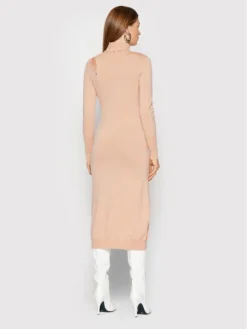 Patrizia Pepe Vestito Di Maglia 2A2241/AM36-B728 Beige Slim Fit -Offerta economica Guess || Calvin Klein Jeans || Vero Moda patrizia pepe vestito di maglia 2a2241 am36 b728 beige slim fit 2
