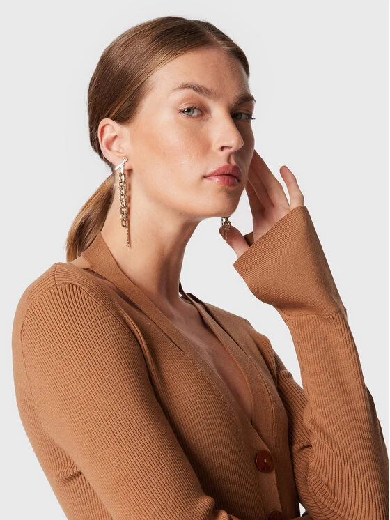 Patrizia Pepe Vestito Di Maglia 2A2452/K031-B746 Marrone Slim Fit 4 Patrizia Pepe Vestito Di Maglia 2A2452/K031-B746 Marrone Slim Fit - immagine 4