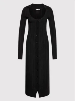 Patrizia Pepe Vestito Di Maglia 8K0048/K9J5-K103 Nero Slim Fit -Offerta economica Guess || Calvin Klein Jeans || Vero Moda patrizia pepe vestito di maglia 8k0048 k9j5 k103 nero slim fit 4