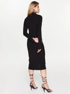 Patrizia Pepe Vestito Di Maglia 8K1183/K007-K103 Nero Slim Fit -Offerta economica Guess || Calvin Klein Jeans || Vero Moda patrizia pepe vestito di maglia 8k1183 k007 k103 nero slim fit 2