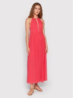 Patrizia Pepe Vestito Estivo 2A2360/A061-R748 Rosa Regular Fit