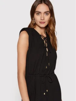 Patrizia Pepe Vestito Estivo 2A2417/J013-K103 Nero Slim Fit -Offerta economica Guess || Calvin Klein Jeans || Vero Moda patrizia pepe vestito estivo 2a2417 j013 k103 nero slim fit 3