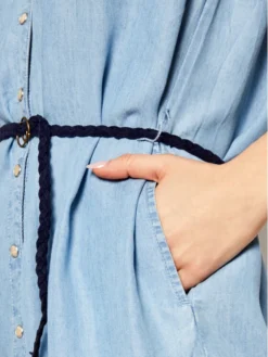 Pepe Jeans Vestito Chemisier Benny PL952820 Blu Regular Fit -Offerta economica Guess || Calvin Klein Jeans || Vero Moda pepe jeans vestito chemisier benny pl952820 blu regular fit 3