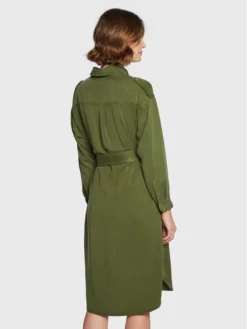 Pepe Jeans Vestito Chemisier Lidia PL953139 Verde Relaxed Fit -Offerta economica Guess || Calvin Klein Jeans || Vero Moda pepe jeans vestito chemisier lidia pl953139 verde relaxed fit 2