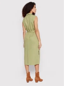 Pepe Jeans Vestito Chemisier Maggie PL953067 Verde Regular Fit -Offerta economica Guess || Calvin Klein Jeans || Vero Moda pepe jeans vestito chemisier maggie pl953067 verde regular fit 2