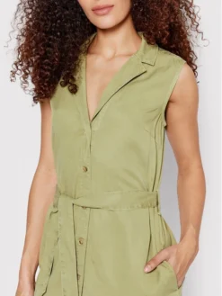 Pepe Jeans Vestito Chemisier Maggie PL953067 Verde Regular Fit -Offerta economica Guess || Calvin Klein Jeans || Vero Moda pepe jeans vestito chemisier maggie pl953067 verde regular fit 3