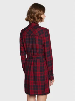 Pepe Jeans Vestito Chemisier Oly PL953170 Rosso Regular Fit -Offerta economica Guess || Calvin Klein Jeans || Vero Moda pepe jeans vestito chemisier oly pl953170 rosso regular fit 2