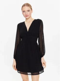 Pepe Jeans Vestito Da Giorno Pieta PL953212 Nero Regular Fit