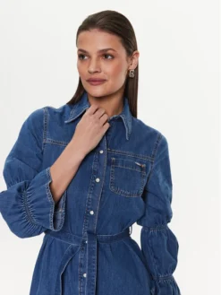 Pepe Jeans Vestito Di Jeans Elodie PL953196 Blu Regular Fit -Offerta economica Guess || Calvin Klein Jeans || Vero Moda pepe jeans vestito di jeans elodie pl953196 blu regular fit 3