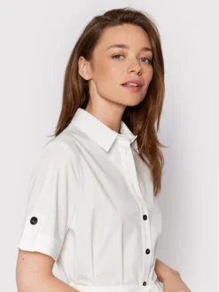 Peserico Vestito Chemisier S02701A Bianco Regular Fit -Offerta economica Guess || Calvin Klein Jeans || Vero Moda peserico vestito chemisier s02701a bianco regular fit 3