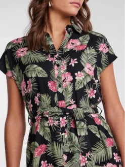 Pieces Vestito Chemisier 17111420 Verde Long Line Fit -Offerta economica Guess || Calvin Klein Jeans || Vero Moda pieces vestito chemisier 17111420 verde long line fit 3