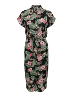 Pieces Vestito Chemisier 17111420 Verde Long Line Fit -Offerta economica Guess || Calvin Klein Jeans || Vero Moda pieces vestito chemisier 17111420 verde long line fit 4