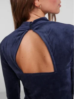 Pieces Vestito Da Giorno Amanda 17129931 Blu Scuro Slim Fit -Offerta economica Guess || Calvin Klein Jeans || Vero Moda pieces vestito da giorno amanda 17129931 blu scuro slim fit 3