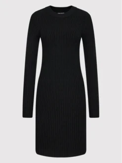 Pieces Vestito Di Maglia Crista 17115048 Nero Slim Fit -Offerta economica Guess || Calvin Klein Jeans || Vero Moda pieces vestito di maglia crista 17115048 nero slim fit 4