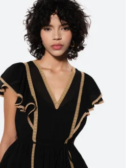 Rage Age Vestito Estivo Lucia Nero Regular Fit -Offerta economica Guess || Calvin Klein Jeans || Vero Moda rage age vestito estivo lucia nero regular fit 1 5