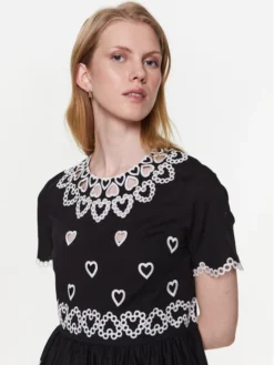 Red Valentino Vestito Da Giorno 2R3VA23D6QD Nero Regular Fit -Offerta economica Guess || Calvin Klein Jeans || Vero Moda red valentino vestito da giorno 2r3va23d6qd nero regular fit 3