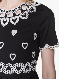 Red Valentino Vestito Da Giorno 2R3VA23D6QD Nero Regular Fit -Offerta economica Guess || Calvin Klein Jeans || Vero Moda red valentino vestito da giorno 2r3va23d6qd nero regular fit 4