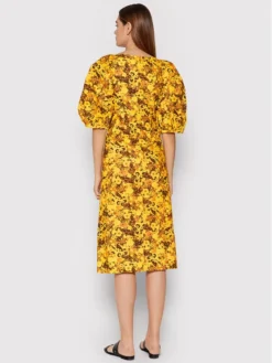Vestito Da Giorno Lassy RM852 Giallo Regular Fit -Offerta economica Guess || Calvin Klein Jeans || Vero Moda remain vestito da giorno lassy rm852 giallo regular fit 2