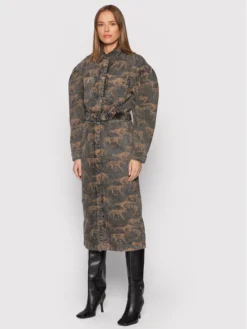 Vestito Di Jeans Dahlia Aop RM749 Grigio Regular Fit