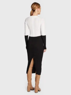 Vestito Di Maglia Joy LS Knit RM1512 Nero Slim Fit -Offerta economica Guess || Calvin Klein Jeans || Vero Moda remain vestito di maglia joy ls knit rm1512 nero slim fit 2