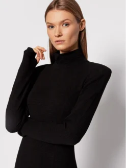 Vestito Di Maglia Lizea RM874 Nero Slim Fit -Offerta economica Guess || Calvin Klein Jeans || Vero Moda remain vestito di maglia lizea rm874 nero slim fit 3