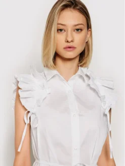 Rinascimento Vestito Chemisier CFC0017910002 Bianco Regular Fit 8 Rinascimento Vestito Chemisier CFC0017910002 Bianco Regular Fit -Offerta economica Guess || Calvin Klein Jeans || Vero Moda rinascimento vestito chemisier cfc0017910002 bianco regular fit 3