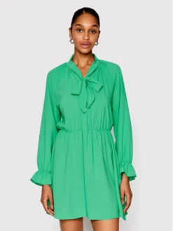 Rinascimento Vestito Da Giorno CFC0108620003 Verde Regular Fit