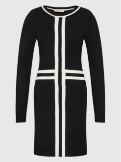 Rinascimento Vestito Di Maglia CFM0010417003 Nero Slim Fit -Offerta economica Guess || Calvin Klein Jeans || Vero Moda rinascimento vestito di maglia cfm0010417003 nero slim fit 4