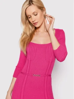 Rinascimento Vestito Di Maglia CFM0010919003 Rosa Slim Fit -Offerta economica Guess || Calvin Klein Jeans || Vero Moda rinascimento vestito di maglia cfm0010919003 rosa slim fit 3