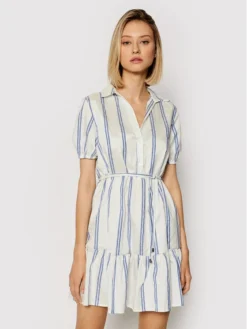 Rinascimento Vestito Estivo CFC0017919002 Bianco Regular Fit