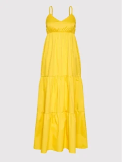 Rinascimento Vestito Estivo CFC0017921002 Giallo Relaxed Fit -Offerta economica Guess || Calvin Klein Jeans || Vero Moda rinascimento vestito estivo cfc0017921002 giallo relaxed fit 4