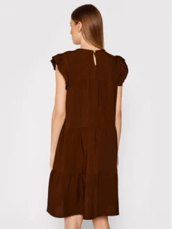 Rinascimento Vestito Estivo CFC0103416003 Marrone Regular Fit -Offerta economica Guess || Calvin Klein Jeans || Vero Moda rinascimento vestito estivo cfc0103416003 marrone regular fit 2