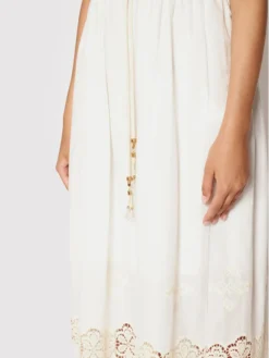 Rinascimento Vestito Estivo CFC0103454003 Bianco Regular Fit -Offerta economica Guess || Calvin Klein Jeans || Vero Moda rinascimento vestito estivo cfc0103454003 bianco regular fit 3