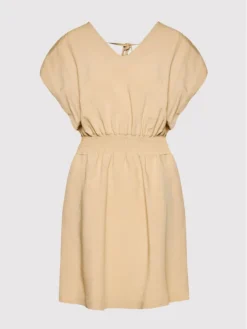 Rinascimento Vestito Estivo CFC0103488003 Beige Regular Fit -Offerta economica Guess || Calvin Klein Jeans || Vero Moda rinascimento vestito estivo cfc0103488003 beige regular fit 4